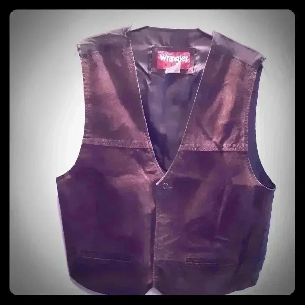 Leather Vest - Picture 1 of 2